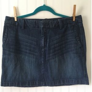 GAP Denim Mini Skirt Size 12